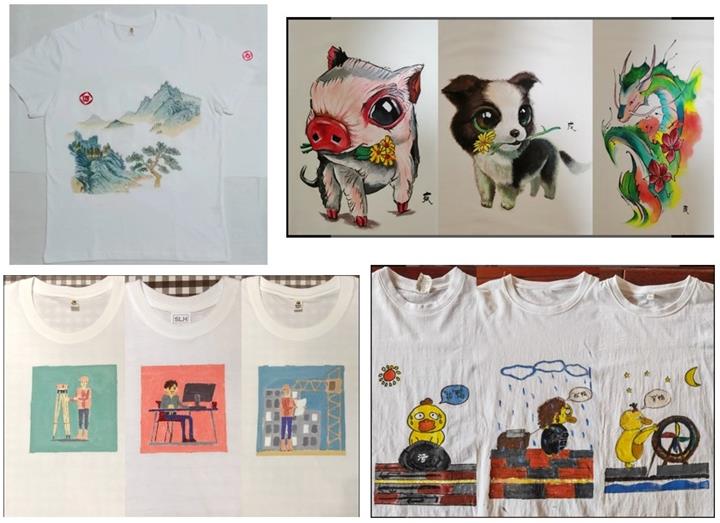 尊龙时凯集团举行亲子创意T恤绘制大赛