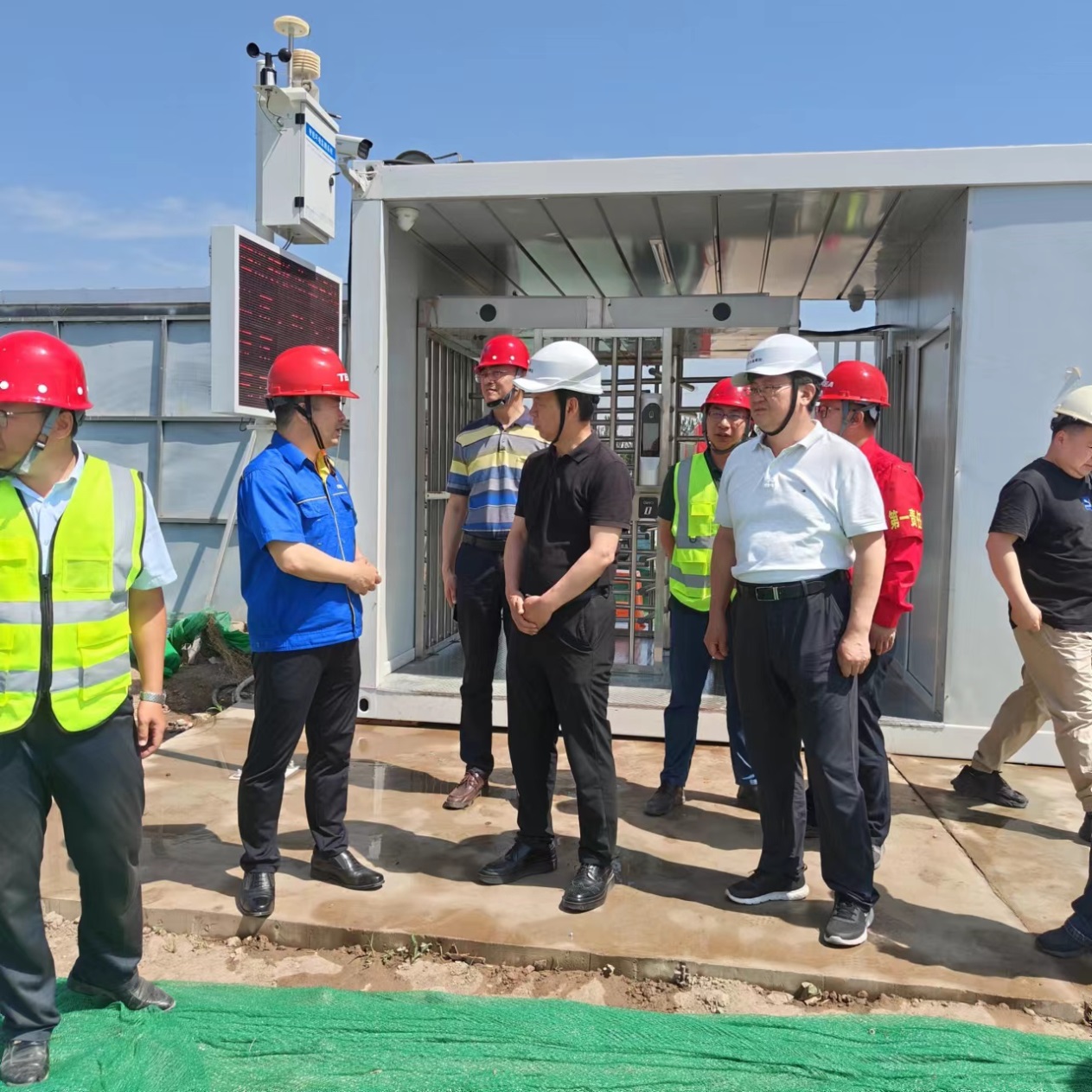 筑牢清静防线 守好清静底线|集团向导带队开展清静生产现场检查